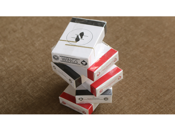 Limited Edition Wings V2 Marked Playing Cards (Red/Bridge Size)