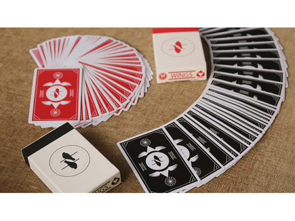 Limited Edition Wings V2 Marked Playing Cards (Red/Bridge Size)