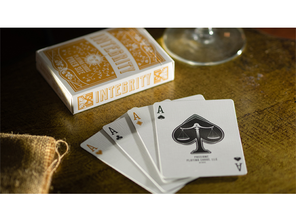 Integrity (Gold) Playing Cards
