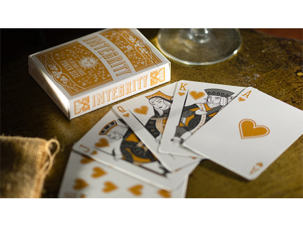 Integrity (Gold) Playing Cards