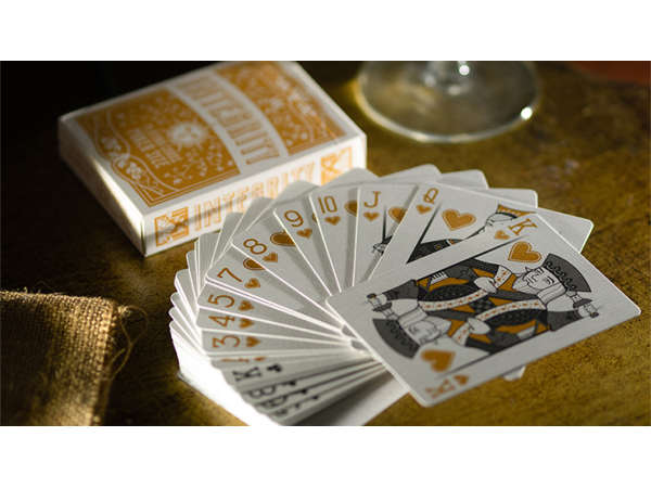 Integrity (Gold) Playing Cards