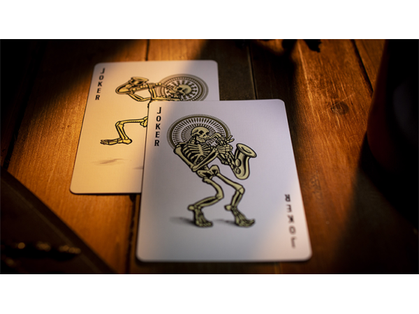 Skelstrument Playing Cards Printed by US Playing Card
