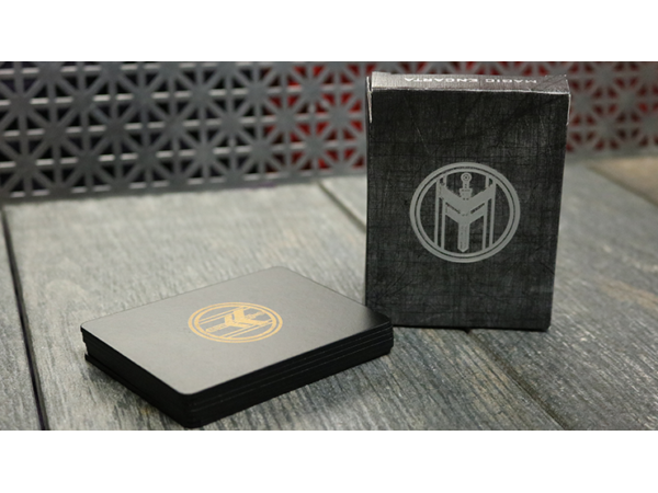 FIBER BOARDS Cardistry Trainers (Black Onyx) by Magic Encarta - Trick