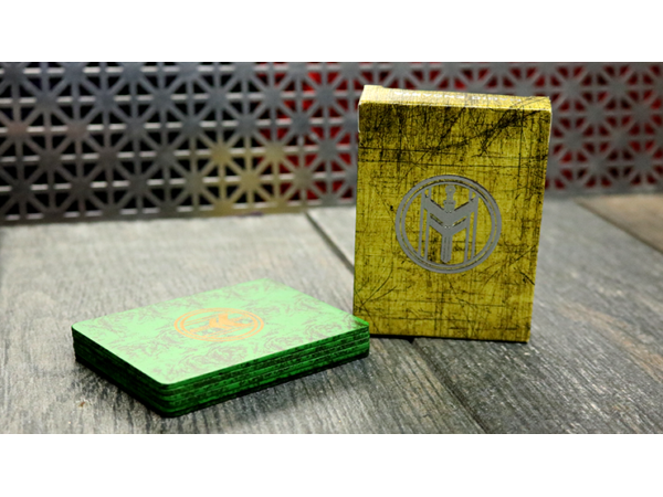 FIBER BOARDS Cardistry Trainers (Emerald Green) by Magic Encarta - Trick