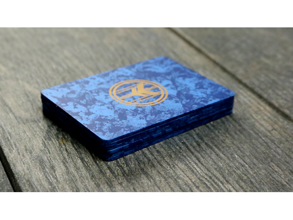 FIBER BOARDS Cardistry Trainers (Sodalite) by Magic Encarta - Trick