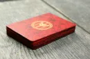 FIBER BOARDS Cardistry Trainers (Jasper Red) by Magic Encarta - Trick – Image 2