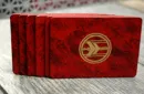 FIBER BOARDS Cardistry Trainers (Jasper Red) by Magic Encarta - Trick – Image 3