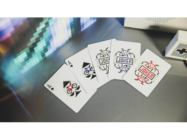 Bicycle PIXEL Playing Cards Collector 3 card Set By TCC Presents