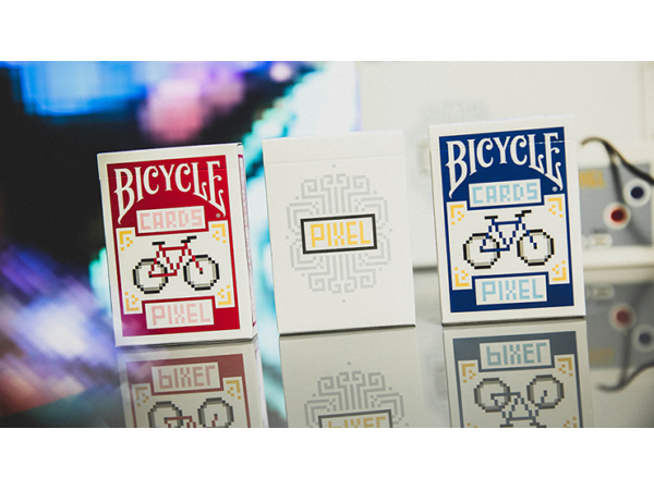 Bicycle PIXEL Playing Cards Collector 3 card Set By TCC Presents
