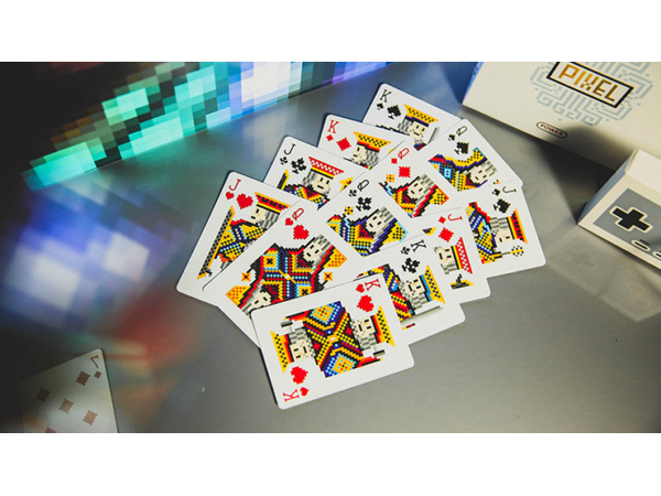 Bicycle PIXEL Playing Cards Collector 3 card Set By TCC Presents