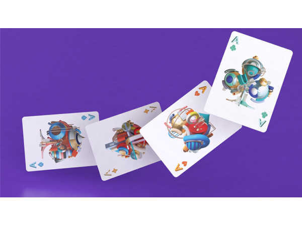 Bicycle Surrealism Playing Cards by Riffle Shuffle