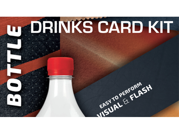 Drink Card KIT for Astonishing Bottle (Gimmick and Online Instructions) by João Miranda and Ramon Amaral