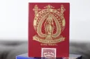 Limited Late 19th Century Square Faro (Red) Playing Cards – Image 1