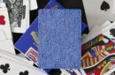 Limited Late 19th Century Square Faro (Blue) Playing Cards – Image 2
