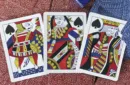 Limited Late 19th Century Square Faro (Blue) Playing Cards – Image 4