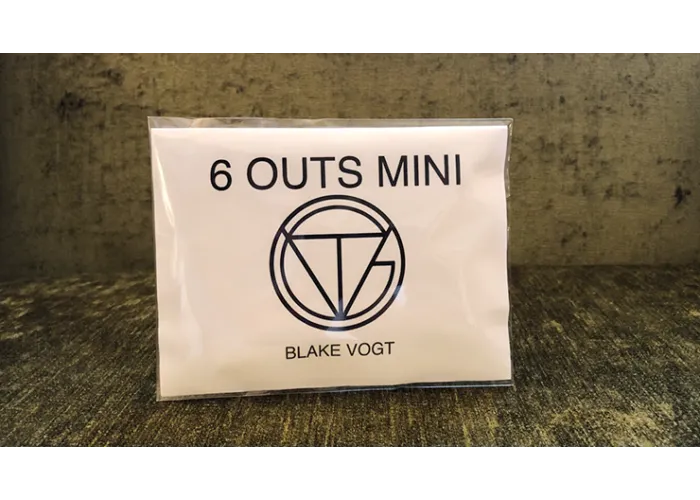 Six Outs Mini (Gimmicks and Online Instructions) by Blake Vogt