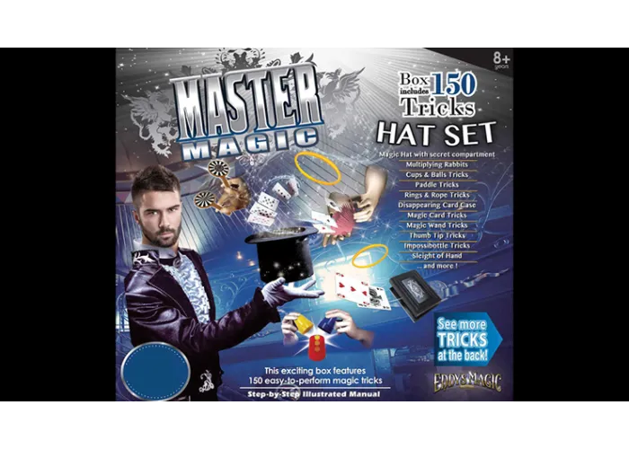 MASTER MAGIC 150 MAGIC HAT SET by Eddy's Magic