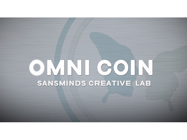 Limited Edition Omni Coin UK version (DVD and Gimmicks) by SansMinds Creative Lab