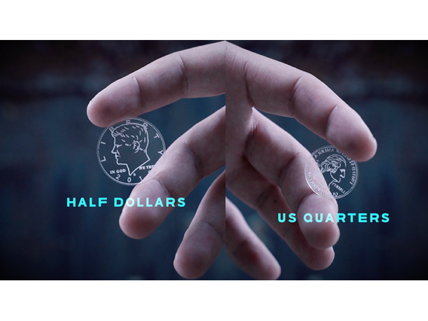 Limited Edition Omni Coin Japanese version (DVD and Gimmicks) by SansMinds Creative Lab - Trick