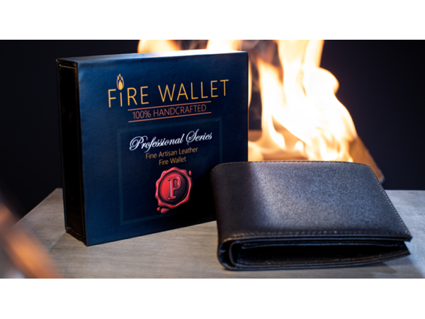 The Professional's Fire Wallet (Gimmick and Online Instructions) by Murphy's Magic Supplies Inc.
