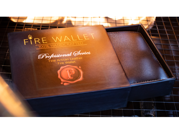The Professional's Fire Wallet (Gimmick and Online Instructions) by Murphy's Magic Supplies Inc.