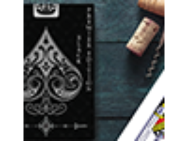 Vintage Label Playing Cards (Premier Edition Black) by Craig Maidment