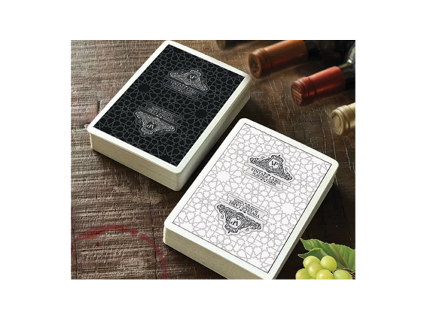 Vintage Label Playing Cards (Premier Edition Black) by Craig Maidment