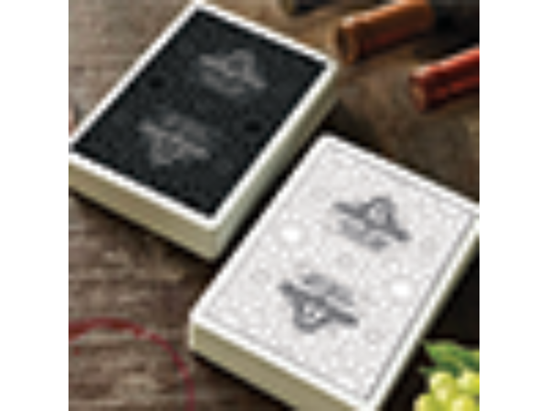 Vintage Label Playing Cards (Premier Edition Black) by Craig Maidment