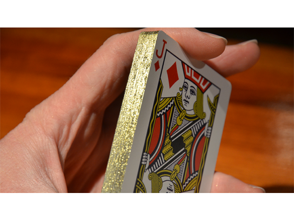 Vintage Label Playing Cards (Gold Gilded Black Edition) by Craig Maidment