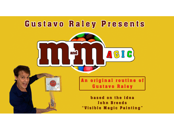 M and Magic (Gimmicks and Online Instructions) by Gustavo Raley