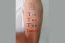 Tic Tac Toe Tattoo by Eran Blizovsky – Image 1