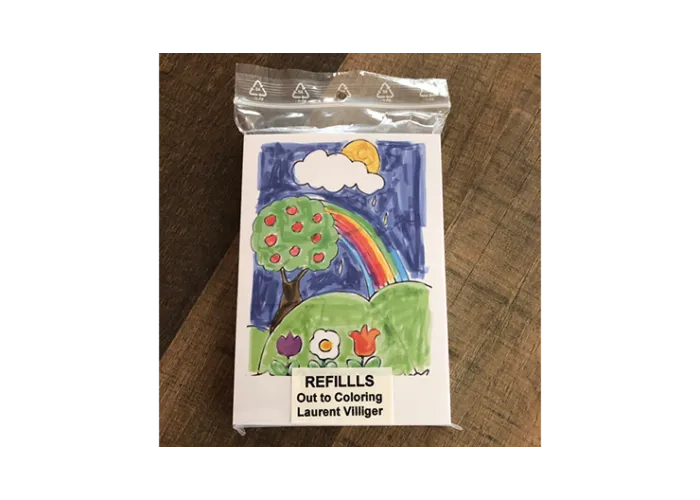 Refill (50) for Out To Coloring (STAGE) by Laurent Villiger