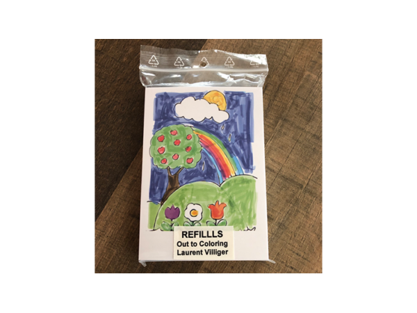 Refill (50) for Out To Coloring (STAGE) by Laurent Villiger