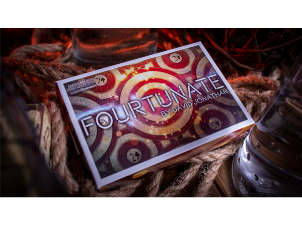 Fourtunate (Gimmicks and Online Instructions) by David Jonathan and Mark Mason