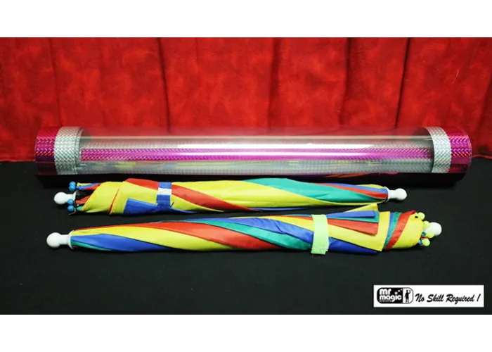 Clear Production Flatland (2 Umbrella)  by Mr. Magic - Trick