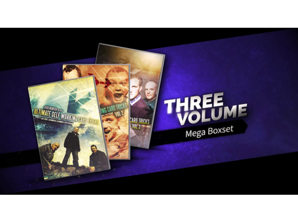 Ultimate Self Working Card Tricks Triple Volume Box Set by Big Blind Media - DVD