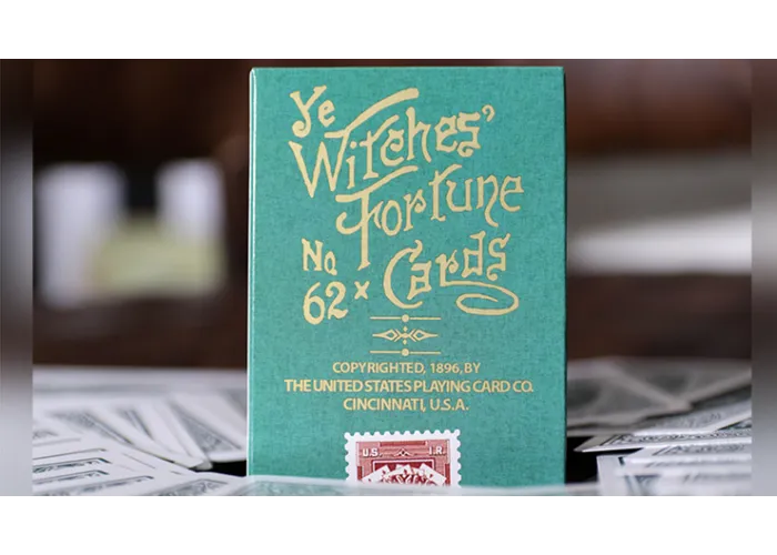 Limited Edition Ye Witches' Fortune Cards (2 Way Back Green Box)