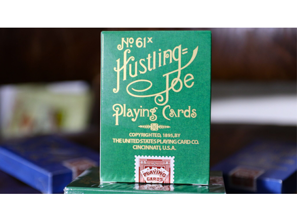 Limited Edition Hustling Joe (Frog Back Green Box) Playing Cards