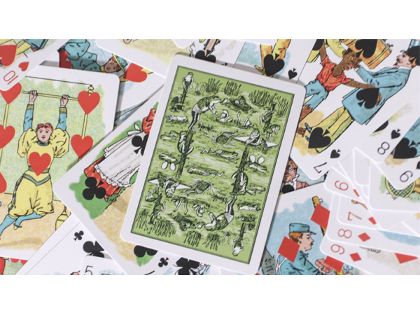 Limited Edition Hustling Joe (Frog Back Green Box) Playing Cards