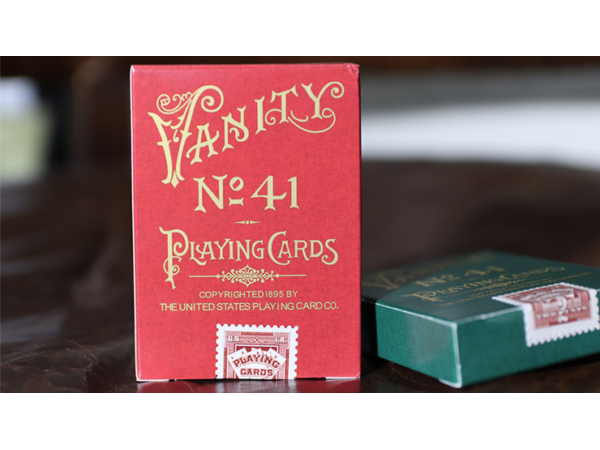 Limited Edition Late 19th Century Vanity Creature (Red) Playing Cards