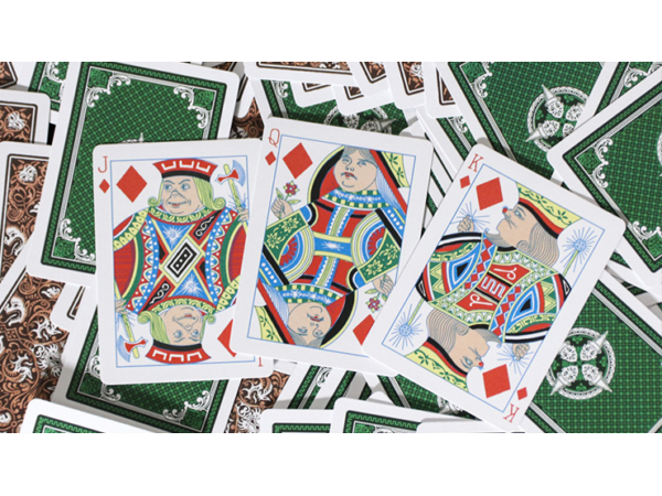 Limited Edition Late 19th Century Vanity Creature (Red) Playing Cards