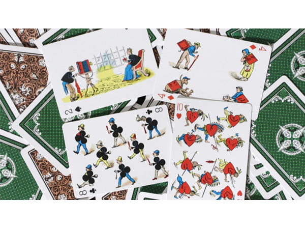 Limited Edition Late 19th Century Vanity (Clown) Playing Cards