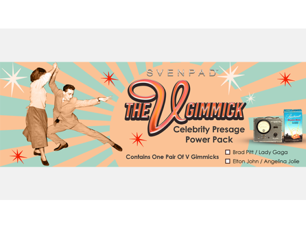 SvenPad® Celebrity Presage V Gimmick Power Pack (Brad/Gaga)