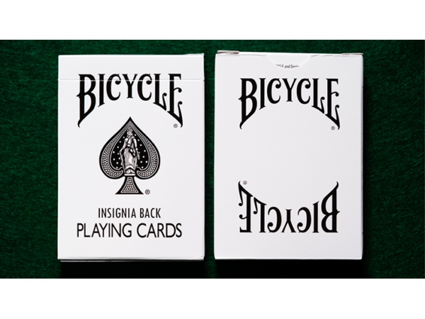 Bicycle Insignia Back (White) Playing Cards