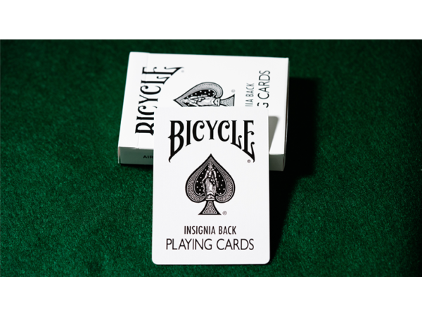 Bicycle Insignia Back (White) Playing Cards