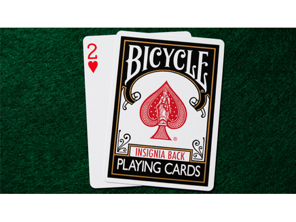 Bicycle Insignia Back (Black) Playing Cards