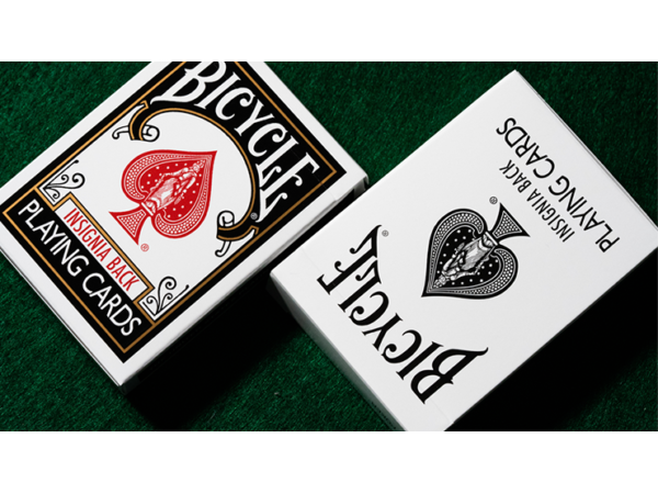 Bicycle Insignia Back (Black) Playing Cards