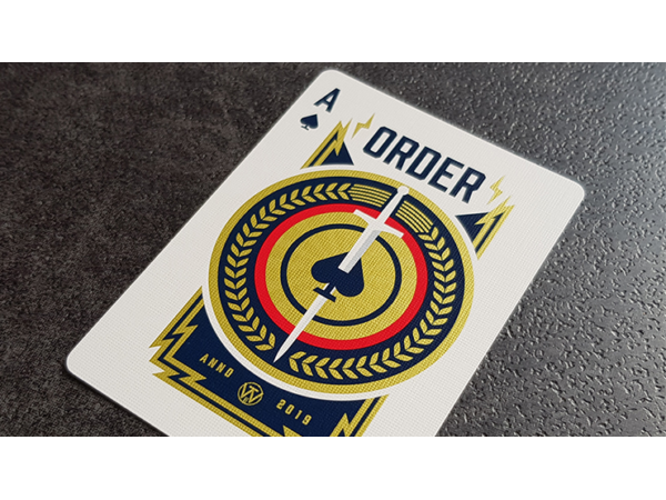 Order Revolutio Playing Cards by Giovanni Meroni