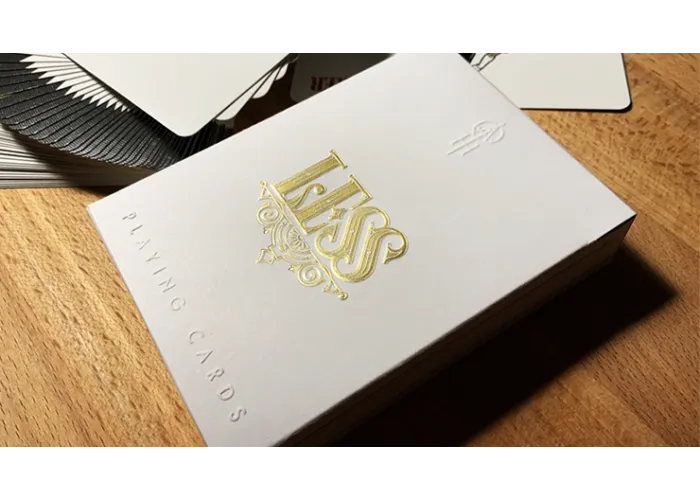 Less Playing Cards (Gold) by Lotrek