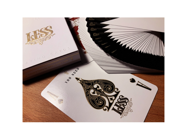 Less Playing Cards (Gold) by Lotrek